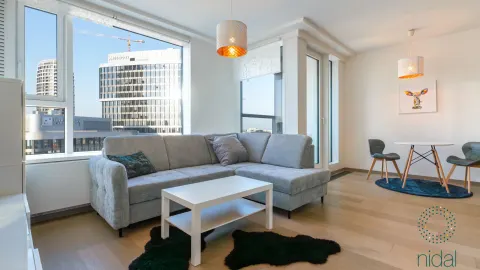 1 izbový apartmán s loggiou a exkluzívnym výhľadom v Panorama City